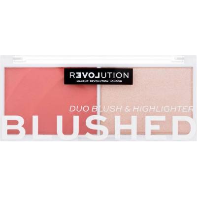 Revolution Relove Colour Play Blushed Duo Blush & Highlighter от Revolution Relove за Жени Контурна палитра 5.8г