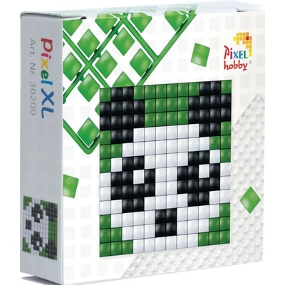 Pixelhobby Креативен комплект с пиксели Pixelhobby - XL, Панда (30200-Panda)