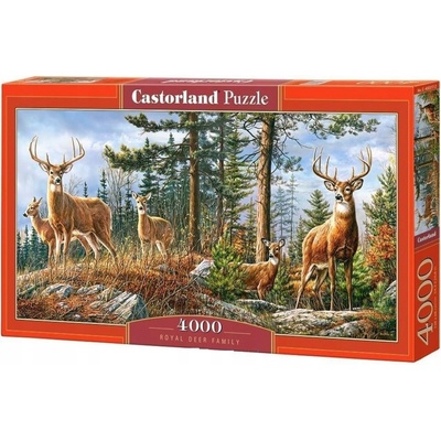 CASTORLAND Královská jelení rodina 4000 dílků
