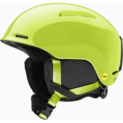 Детска скиорска каска Smith Glide Jr Mips electric lime