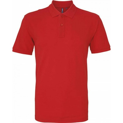 Asquith & Fox pánské klasické polo červená rajčatová