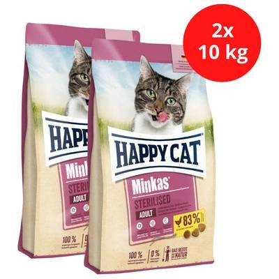Happy Cat Minkas Sterilised 2 x 10 kg