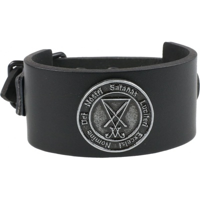 Leather & Steel Fashion náramok unisex Black LSF1 68