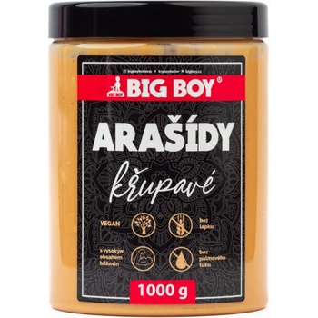 Big Boy arášídové máslo křupavé 1 kg