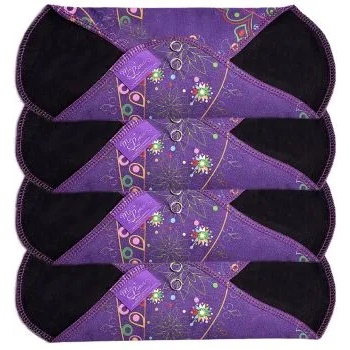 Image 1 of Me Luna Дамски превръзки с крилца за многократна употреба Me Luna размер M - 4 броя