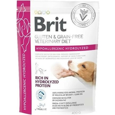 Brit VD Dog GF Hypoallergenic Hydrolyzed 0,4 kg