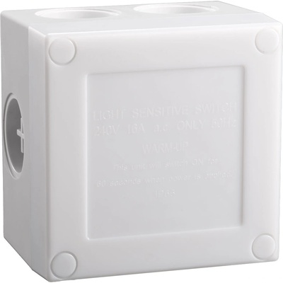ELMARK St321 СЕНЗОР ЗА ОСВЕТЕНОСТ С ТАЙМЕР 16a ip66 БЯЛ (99ds132)