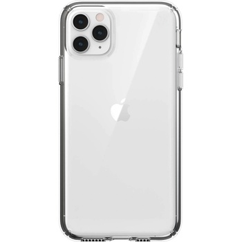 Speck Presidio Stay Clear Case - удароустойчив хибриден кейс за iPhone 11 Pro Max (прозрачен)