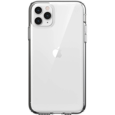 Speck Presidio Stay Clear Case - удароустойчив хибриден кейс за iPhone 11 Pro Max (прозрачен)
