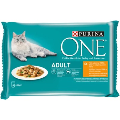 ONE Adult chicken 4x85 g