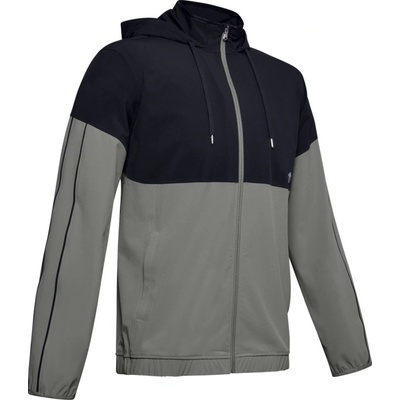 Under Armour Athlete Recovery Woven Warm Up Top zelená