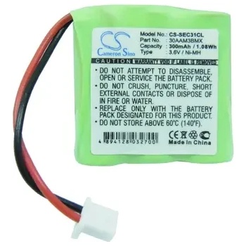 Image 1 of Cameron Sino Батерия за телефон SAGEM DECT31, DECT32 , MISTRAL220 3.6V NiMH 300mAh Cameron Sino (CS-SEC31CL)