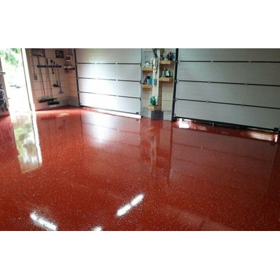 Epoxidová litá stěrka ROKOFLOOR® INDUSTRY RAL 3009 Oxidovaná červená 5KG set