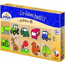 Detoa puzzle Čo kam patrí