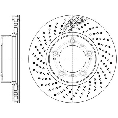 Brzdový kotúč REMSA 61133.10