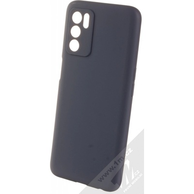 1Mcz Matt Skinny TPU ochranné silikonové pro Oppo A16, A16s, A54s tmavě modré