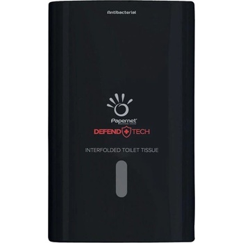Papernet Диспенсър за тоалетна хартия Papernet, на пачка, черен, 16.5 (5125380005)