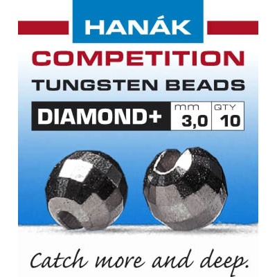 Hanák Competition Tungstenové Hlavičky Diamond Černé Niklové 2,5 mm