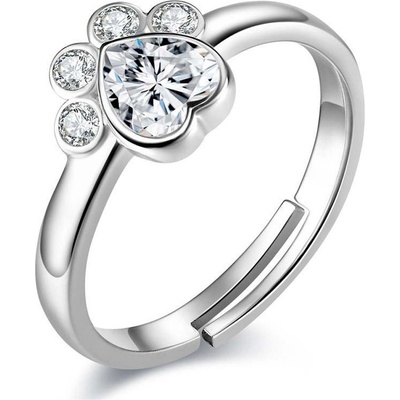Mabell Dámský stříbrný prsten ZURI CZ221PYJ0237C45