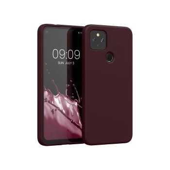 Púzdro kwmobile Google Pixel 4a 5G tmavě červené