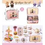 Armtoys ДЕТСКИ АЛУМИНИЕВ ЧАЕН КОМПЛЕКТ В КУФАР 36 ЧАСТИ ЛАБУБУ