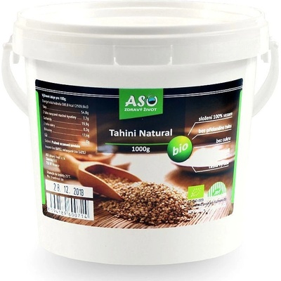 ASO Zdravý život Tahini natural Bio 1 kg