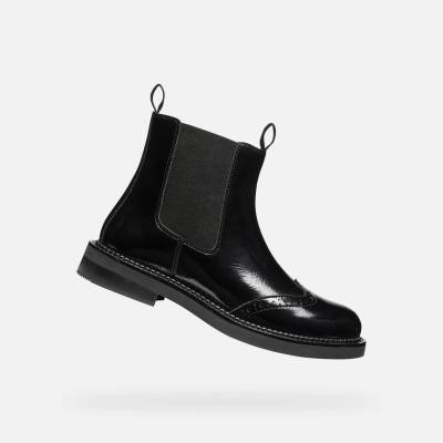Geox Черни дамски обувки за глезена Geox Serilda Geox | Cheren | ЖЕНИ | 37