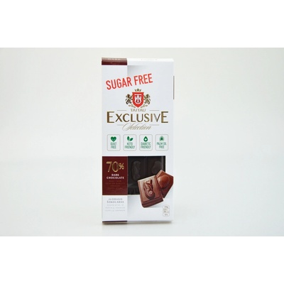 TAI TAU hořká 70% bez přidaného cukru se sladidlem erythritol -100 g