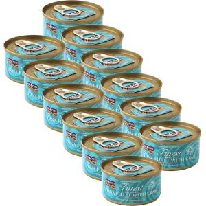 Fish4Dogs Fish4cats Най-добра риба тон и раци 12 x 70 г