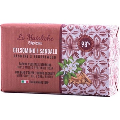 Iteritalia Rastlinné toaletné mydlo s jazmínom a santalovým drevom 175 g