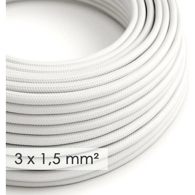 Creative Cables 3x1,5mm² bílá 1 m
