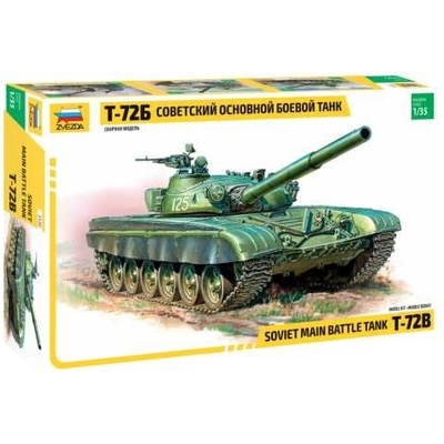 Zvezda T-72B Soviet MBT re-release 1:35