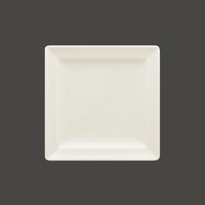 RAK Porcelain Classic Gourmet talíř mělký čtvercový 17 x 17 cm CLSP17-12 slonová kost