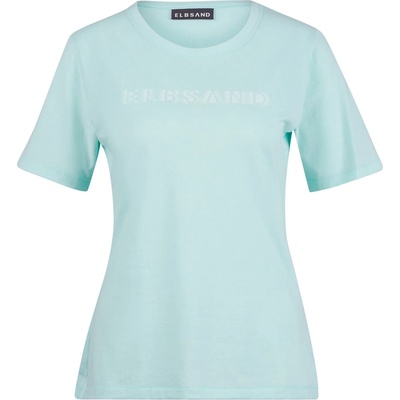 ELBSAND Дамска тениска ELBSAND Women's Lorea T-shirt - Ocean View Melange (916-7031-0212)
