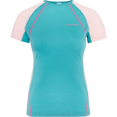 Kari Traa Дамско синтетично термобельо Kari Traa Women's Alma Tee Sport shirt - Blue Lagoon (114-3773-0114)