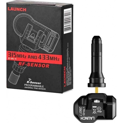 TPMS senzor Launch LTR03 gumový ventilek, univerzální programovatelné čidlo LTR-03, nástupce typu LTR-01 – Zboží Mobilmania