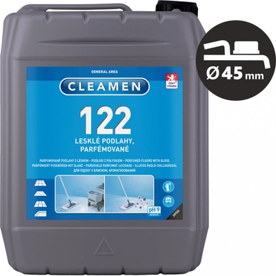Cleamen 122 na podlahy s leskom parfumované 5 l