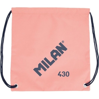 Milan na šňůrky růžová