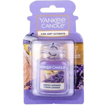 Yankee Candle Lemon Lavender Car Jar ароматна свещ за кола