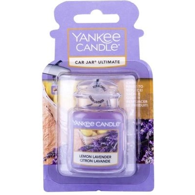 Yankee Candle Lemon Lavender Car Jar ароматна свещ за кола