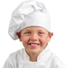 Whites Chefs Clothing Whites dětská kuchařská čepice bílá