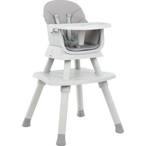 KikkaBoo Стол за хранене 6в1 KikkaBoo - Eat N Play, Grey (31004010124)