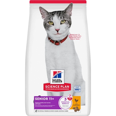 Hill’s Science Plan Senior 11+ Chicken 2 x 7 kg
