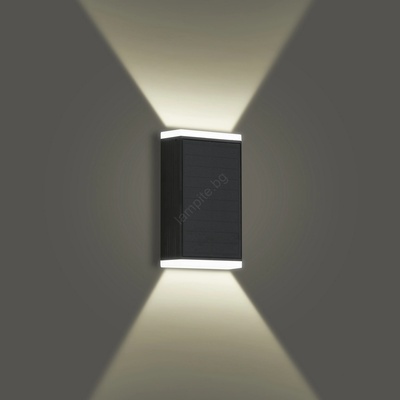 Brilagi - LED соларен стенен фенер SUN GUARD LED/2W/3, 7V 2000 mAh IP45 (BG2075)