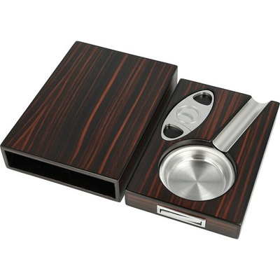 KRCZ Doutníkový popelník Set Ebony Finish 1D