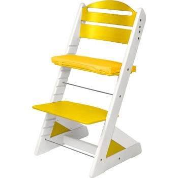 Jitro rostoucí židle Plus bílo žlutá