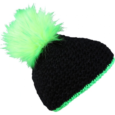 Sherpa dětská čepice Nancy kids neon green