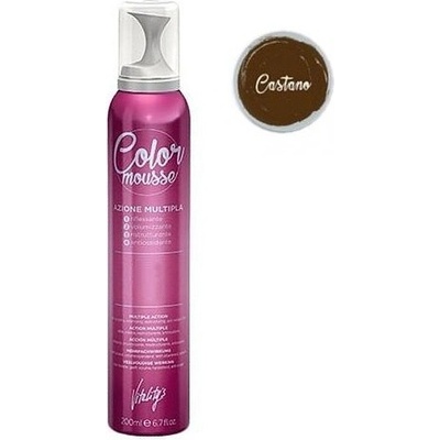 Vitality's Color Mousse farebné penové tužidlo Castano gaštan 200 ml