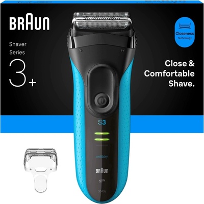 Braun 3040s modrý