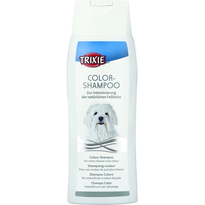 TRIXIE Color shampoo for white coat - Шампоан за кучета с бяла козина 250 мл